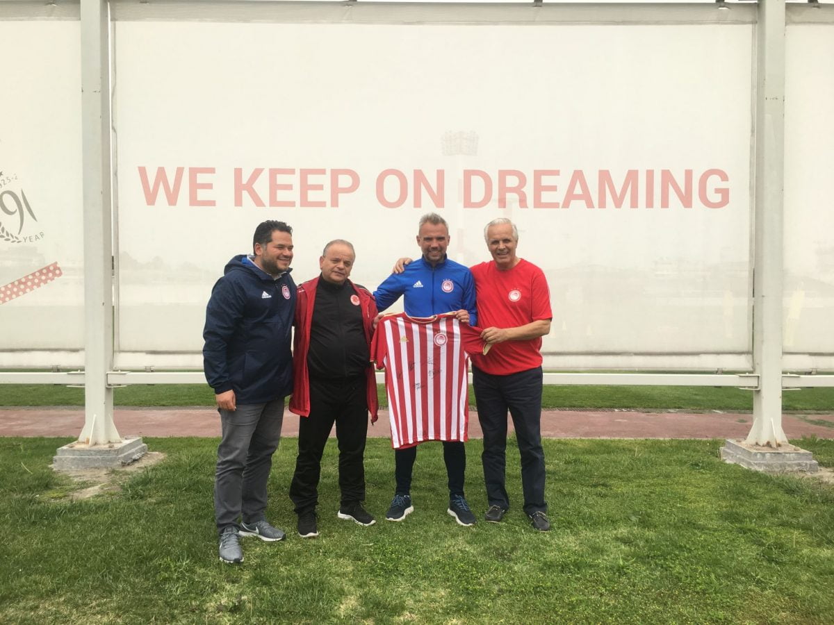 Olympiacos Melbourne Launch in Greece